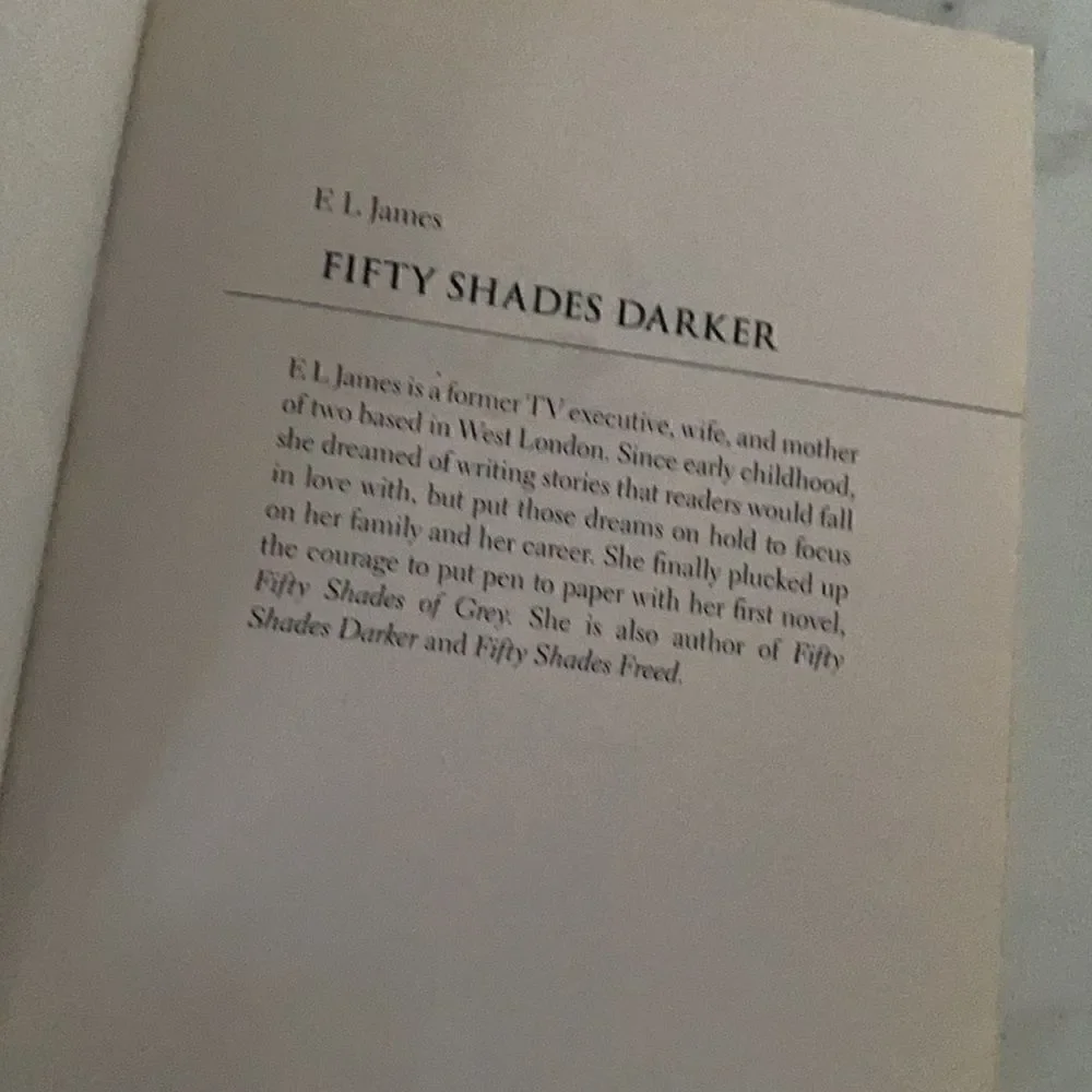 Fifty Shades of Grey books